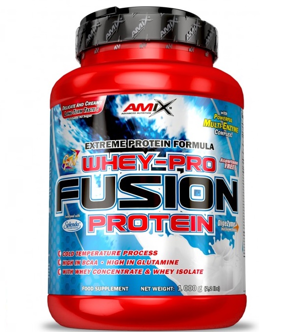 Протеїн Amix Nutrition Whey-Pro FUSION 1000 g /33 servings/ Peanut Choco Caramel