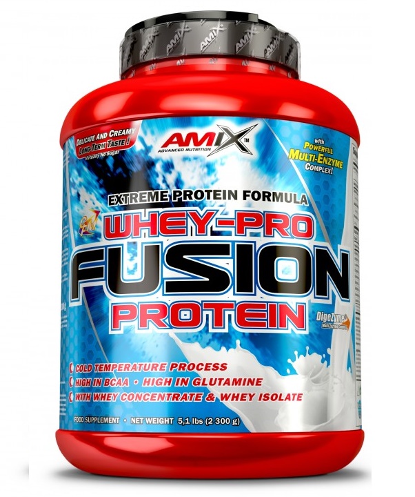 Протеїн Amix Nutrition Whey-Pro FUSION 2300 g /77 servings/ Banana