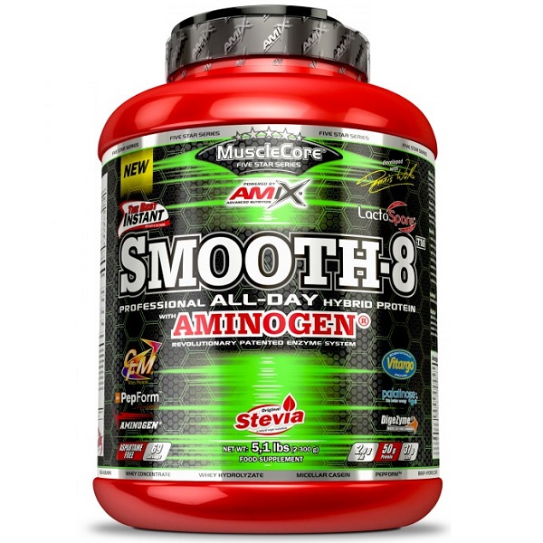 Протеїн Amix Nutrition MuscleCore Smooth-8 Protein 2300 g /69 servings/ Chocolate