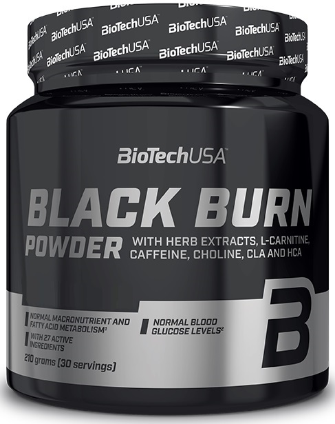 Комплексний жироспалювач BioTechUSA Black Burn 210 g /30 servings/ Watermelon