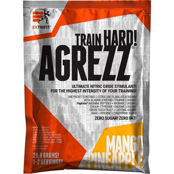 Комплекс до тренування Extrifit Agrezz 20,8 g /1 servings/ Mango Pineapple