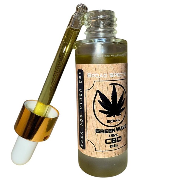 Комплекс для профілактики нервової системи Greenwave CBD CBDV CBDA CBGA 15% 20 ml