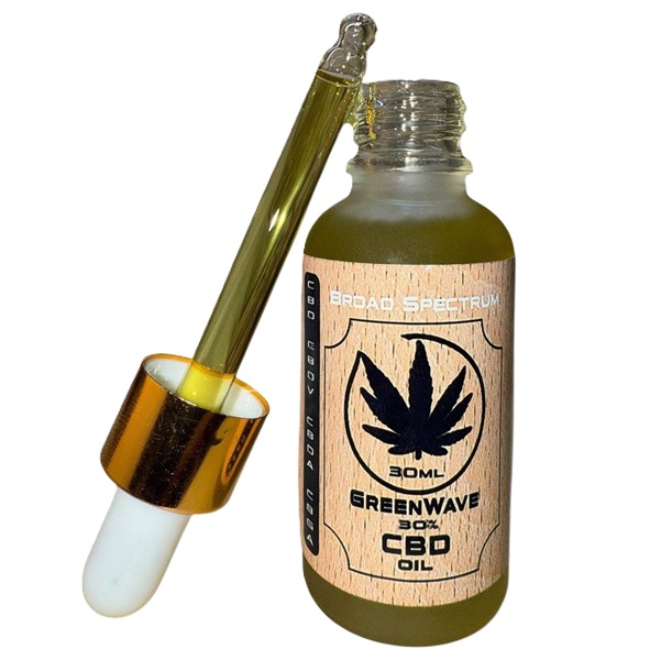 Комплекс для профілактики нервової системи Greenwave CBD D E B6 B12 C Omega3 Omega6 30% 30 ml