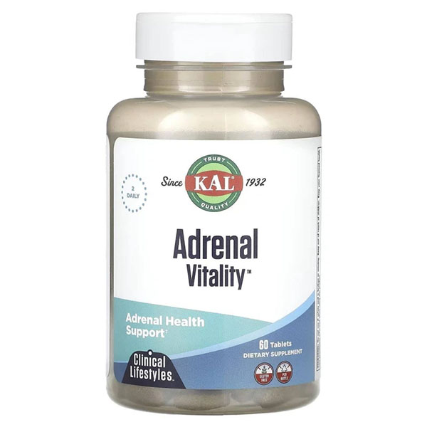Комплекс для профілактики надниркових залоз KAL Adrenal Vitality 60 Tabs