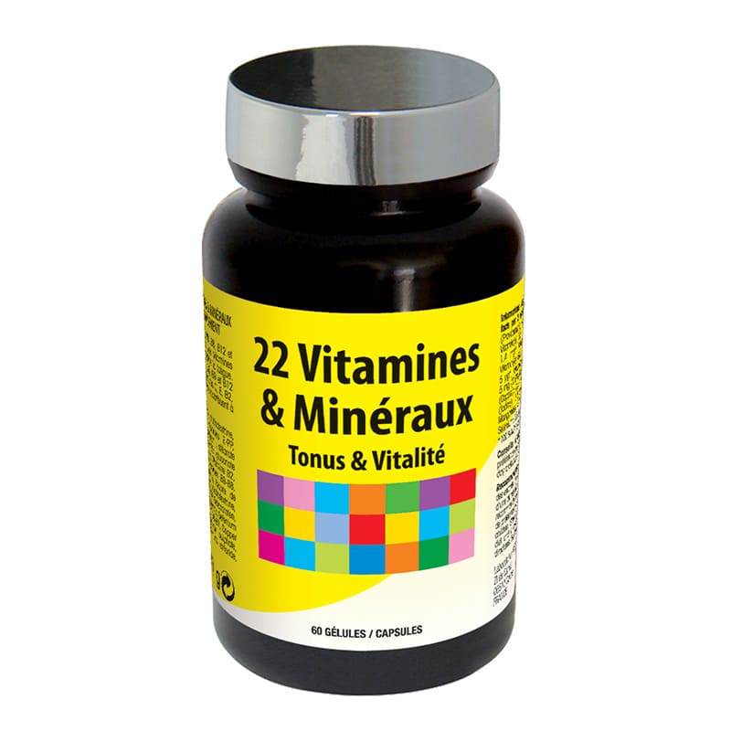 Вітамінно-мінеральний комплекс NUTRIEXPERT 22 VITAMINES & MINERAUX 60 Caps