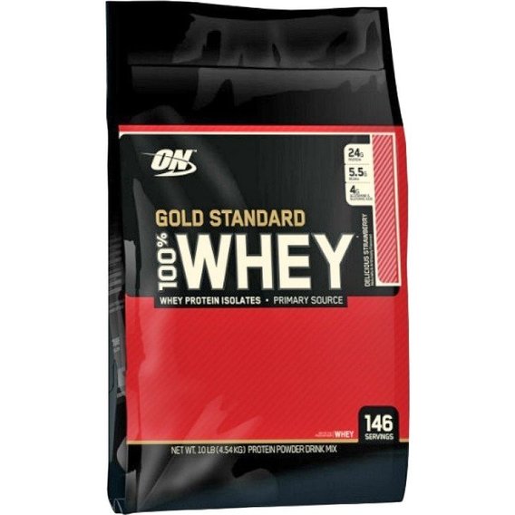 Протеїн Optimum Nutrition 100% Whey Gold Standard 4540 g /146 servings/ Vanilla Ice Cream