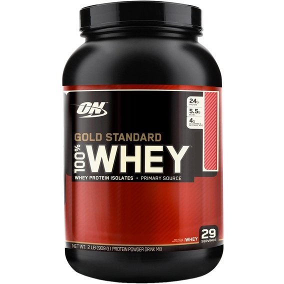 Протеїн Optimum Nutrition 100% Whey Gold Standard 909 g /29 servings/ Vanilla Ice Cream