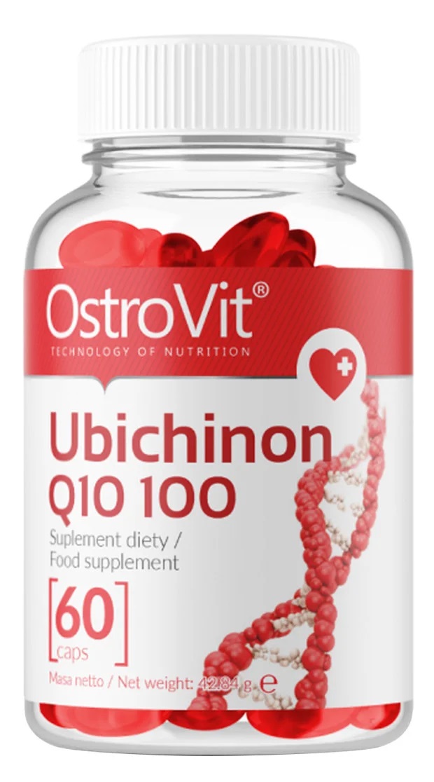 Коензим для спорту OstroVit Ubichinon Q10 100 mg 60 Caps
