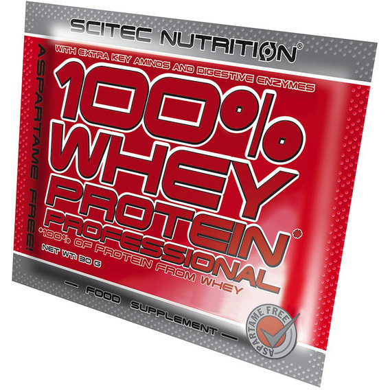Протеїн Scitec Nutrition 100% Whey Protein Professional 30 g /1 servings/ Vanilla Very Berry
