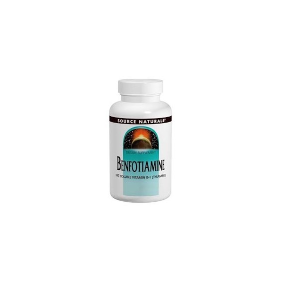 Тіамін Source Naturals Benfotiamine 150 mg 30 Tabs