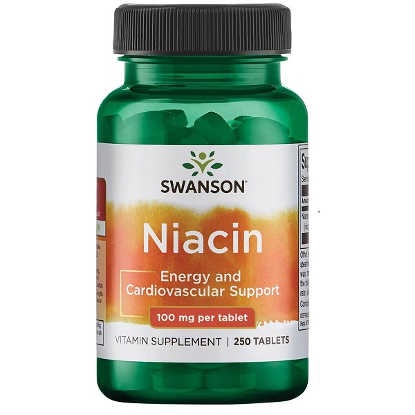 Ніацин Swanson Niacin 100 mg 250 Tabs