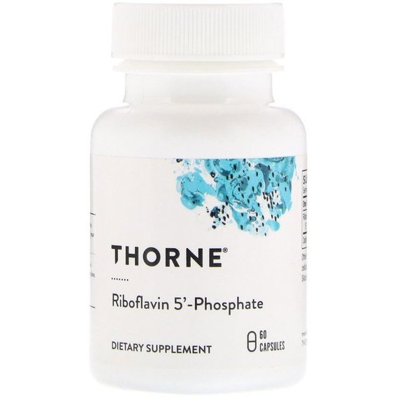 Рибофлавін Thorne Research Riboflavin 5' Phosphate 60 Caps