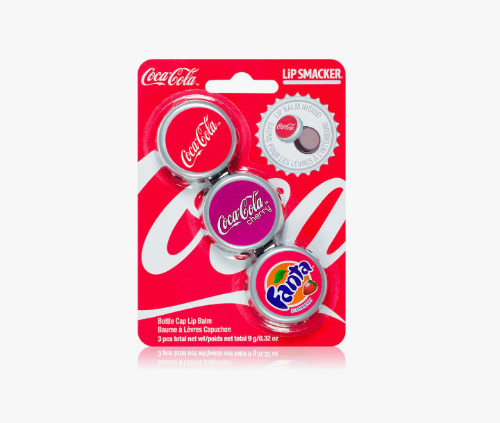 Lip Smacker Coca Cola бальзам для губ 3 шт.