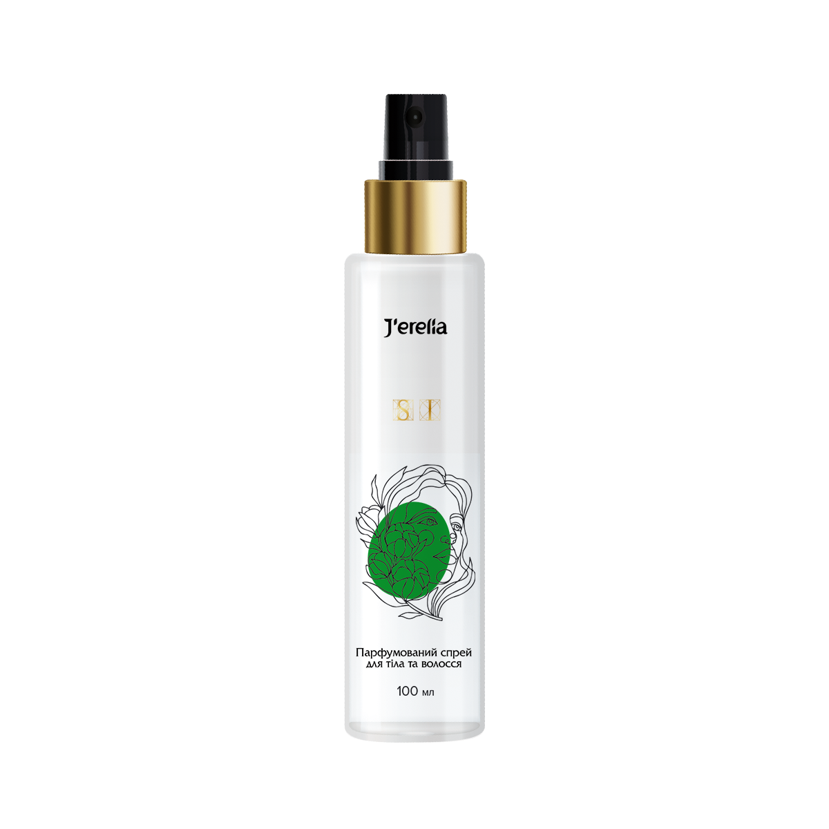 Парфумований спрей для тіла та волосся «Si» 100 ml Jerelia PERFI LAB (06450)