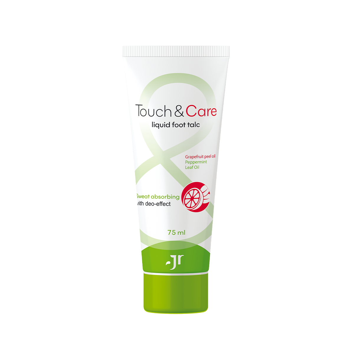 Рідкий тальк для ніг 75 ml Jerelia TouchCare (23507)