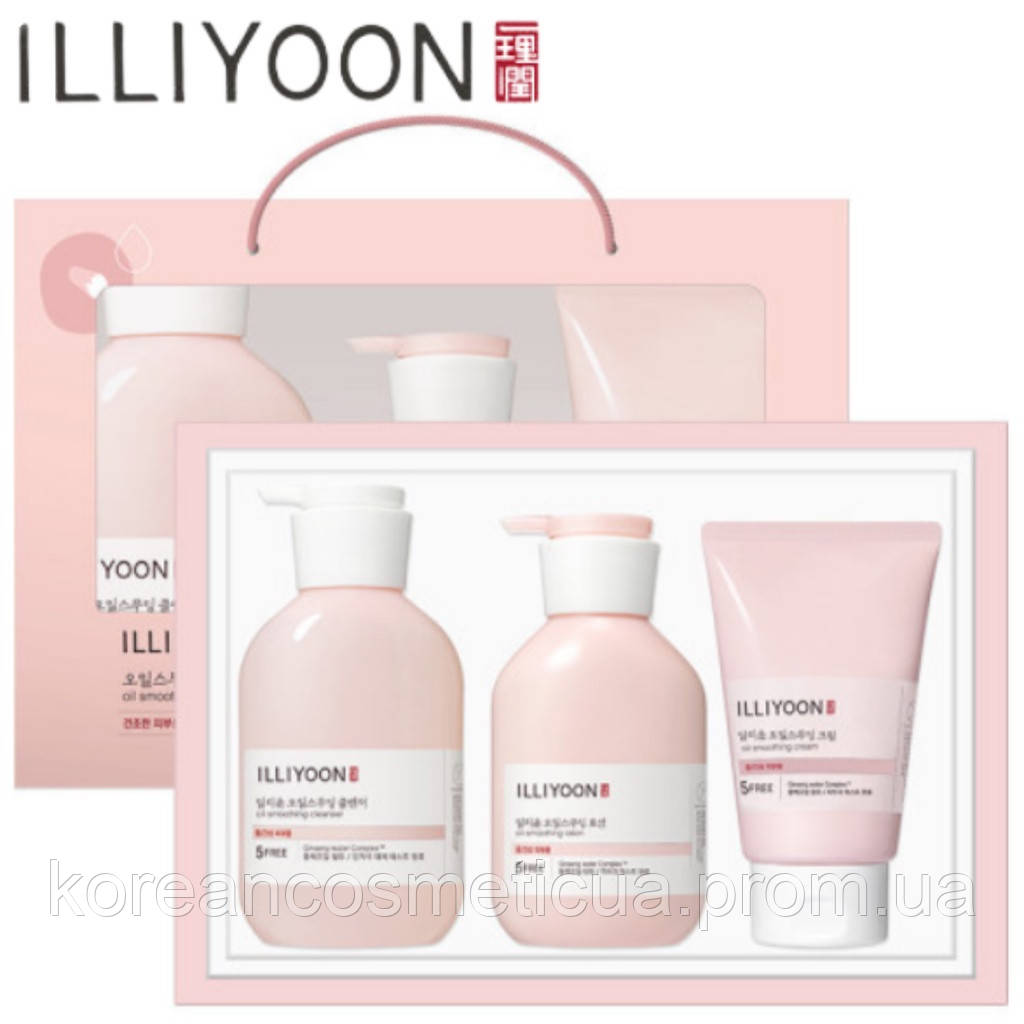Подарунковий набір засобів для тіла Illiyoon Oil Smoothing Gift Set (Корея)