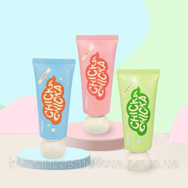 Набір дитячих зубних паст Kundal Chicka Smile Kids Toothpaste 60g*3ea (набір 3шт)