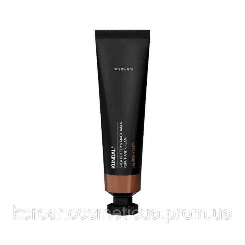 Крем для рук "Жасминове дерево" Kundal Shea Butter & Macadamia Pure Hand Cream Jasmine Woody 50ml