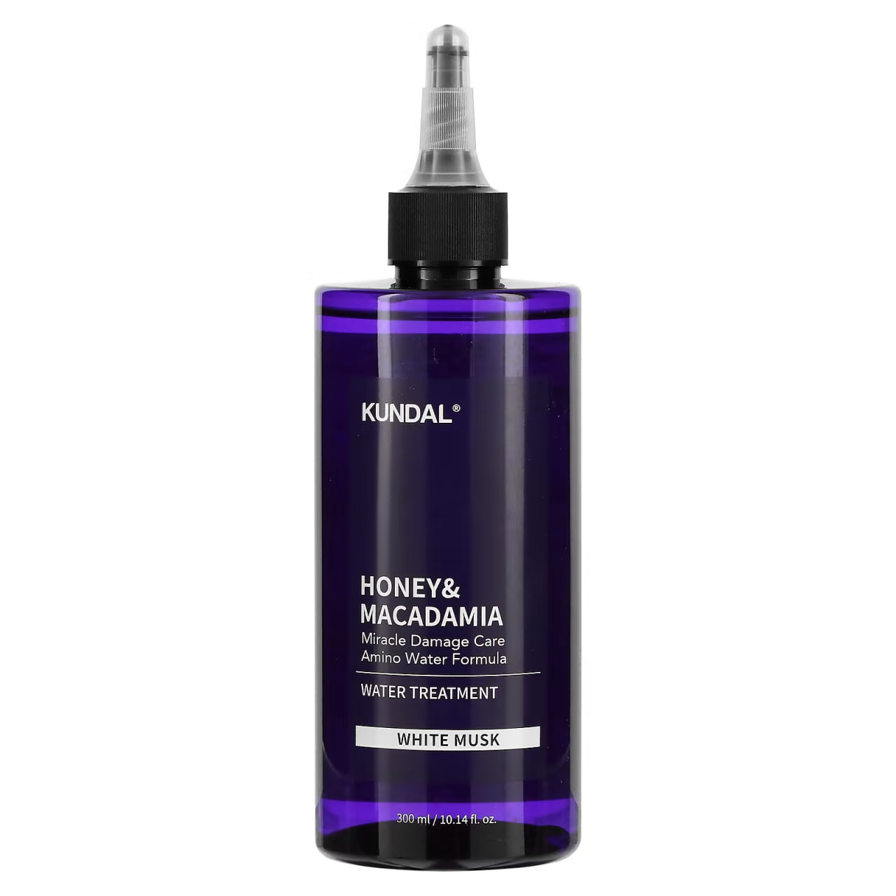 Маска-кондиціонер з медом та олією макадамії Honey & Macadamia Miracle Damage Care Water Treatment White Kundal 300 мл