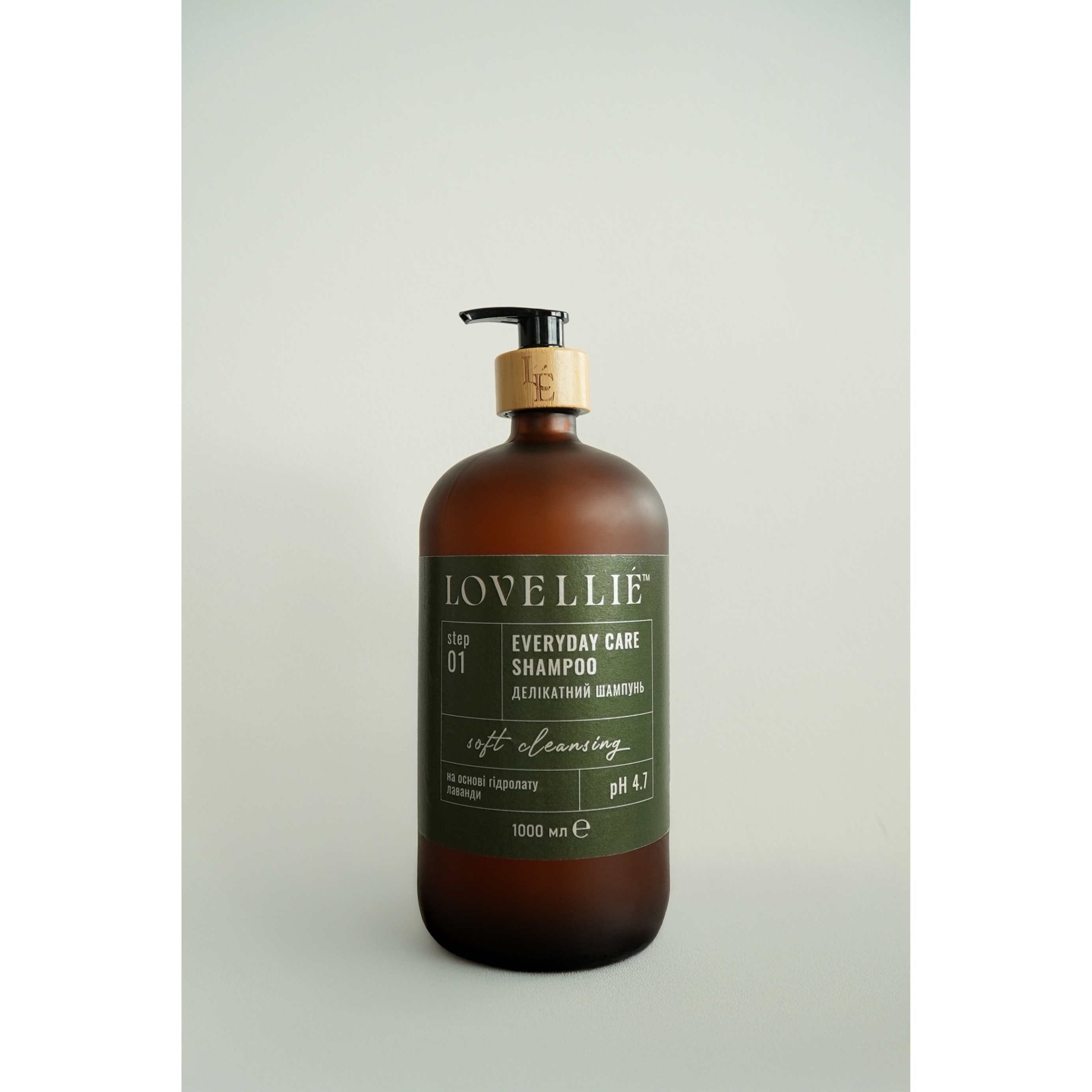 Делікатний шампунь М’яке очищення Everyday Care Shampoo Soft Cleansing LOVELLIE 1000 мл