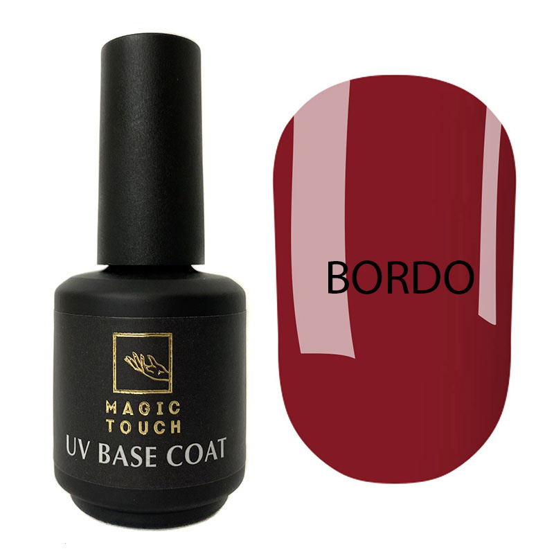 Гель лак Magic Touch COLOR BASE/ RUBBER 35 BORDO 15 мл.