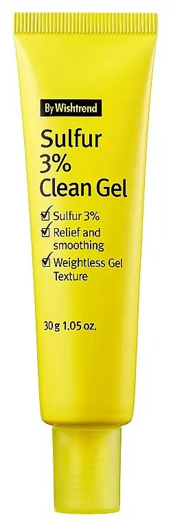 Локальний гель проти акне із сіркою By Wishtrend Sulfur 3% Clean Gel 30 мл