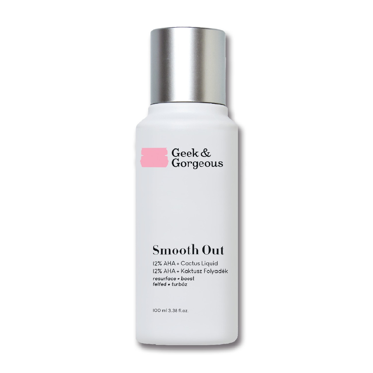 Ексфоліант з AHA кислотами та екстрактом кактуса Geek & Gorgeous Smooth Out 100 ml
