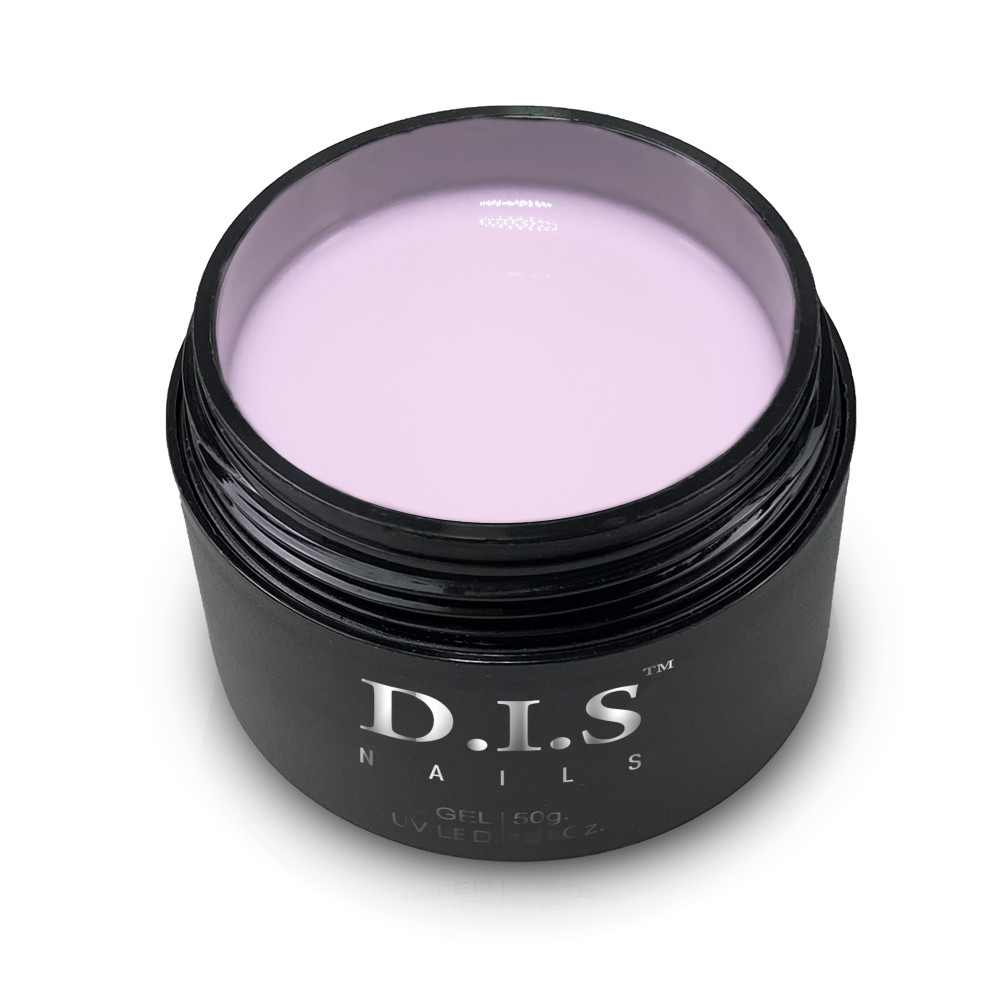Гель твердий камуфлюючий D.I.S Nails Hard Cover MILKY PINK молочний рожевий 50г, 50.0
