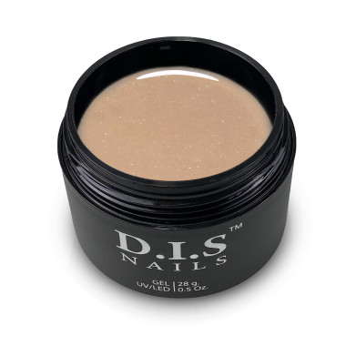 Камуфлюючий твердий гель D.I.S Nails HARD COVER Powder & Shimmer, 28 г, 28.0
