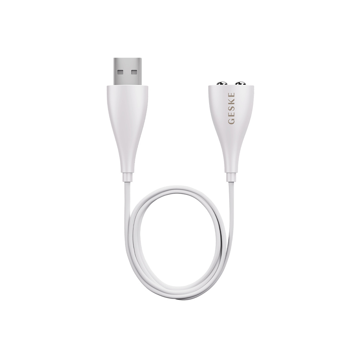 Магнітний USB кабель GESKE Magnetic white