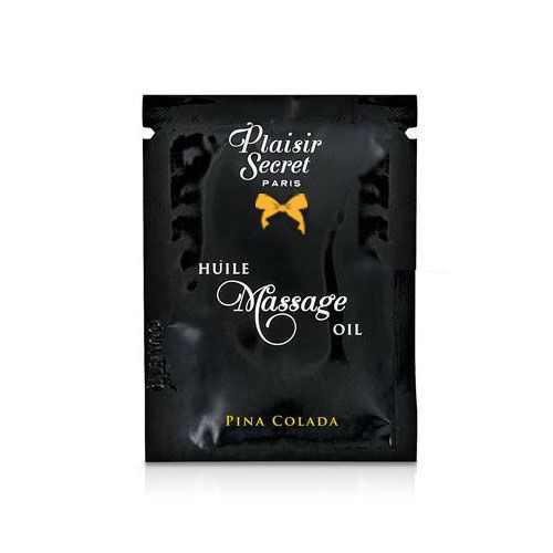 Пробник масажного масла Plaisirs Secrets - Піна Колада 3 мл
