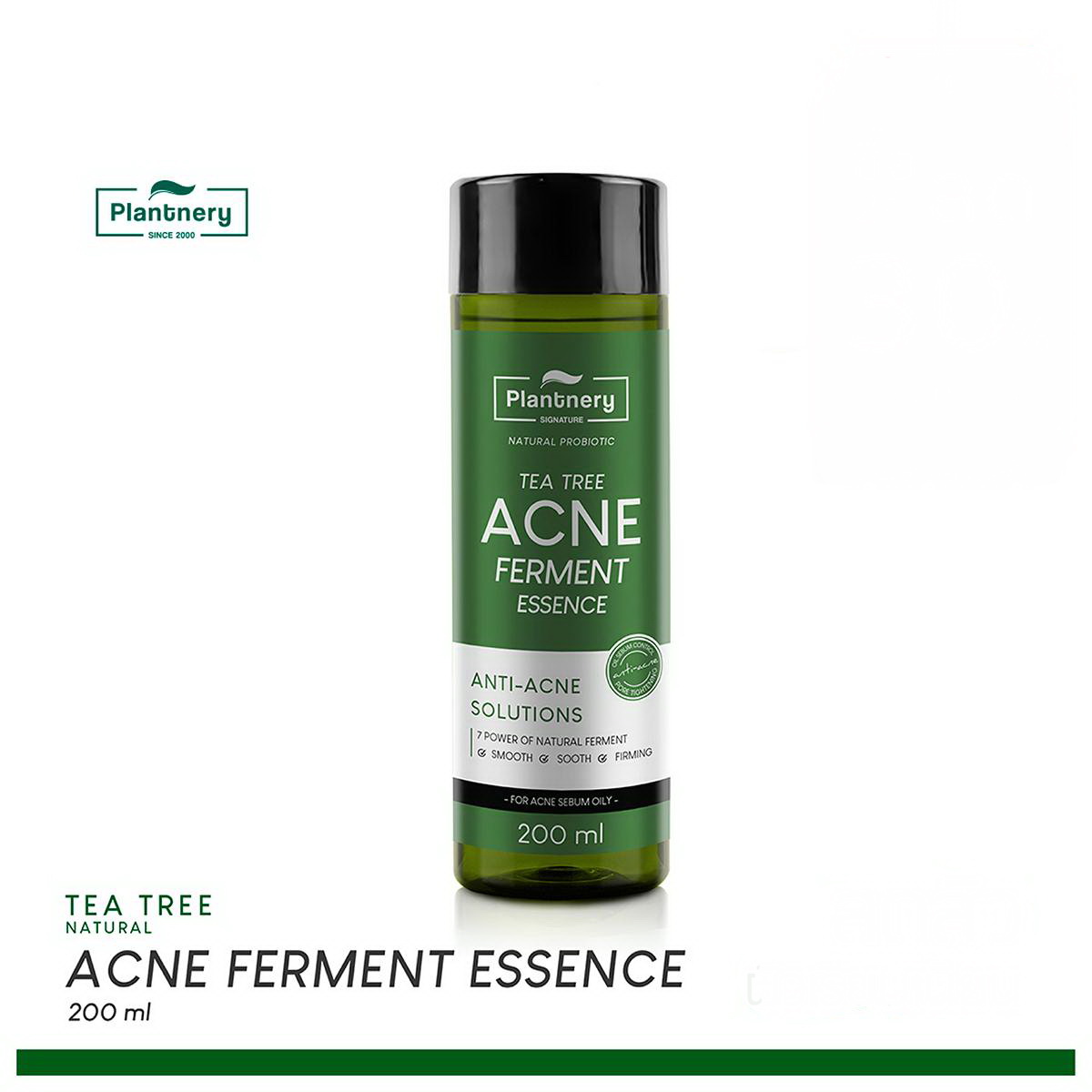 Есенція для обличчя Plantnery Tea Tree Ferment для проблемної, чутливої ​​шкіри, Таїланд, 200 мл