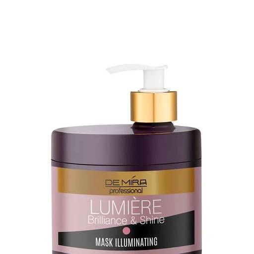 Маска для інтенсивного блиску та відновлення "DeMira Professional" LUMIÈRE Illuminating, 500 мл