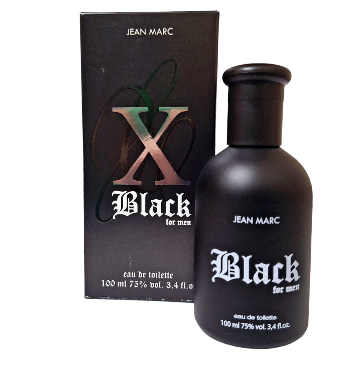 Туалетна вода чоловіча X Black Jean Marc 100 мл.