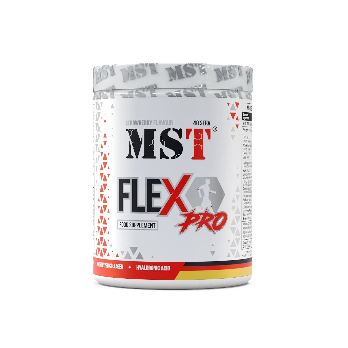 Препарат для суглобів і зв'язок MST Flex Pro, 420 грам Полуниця