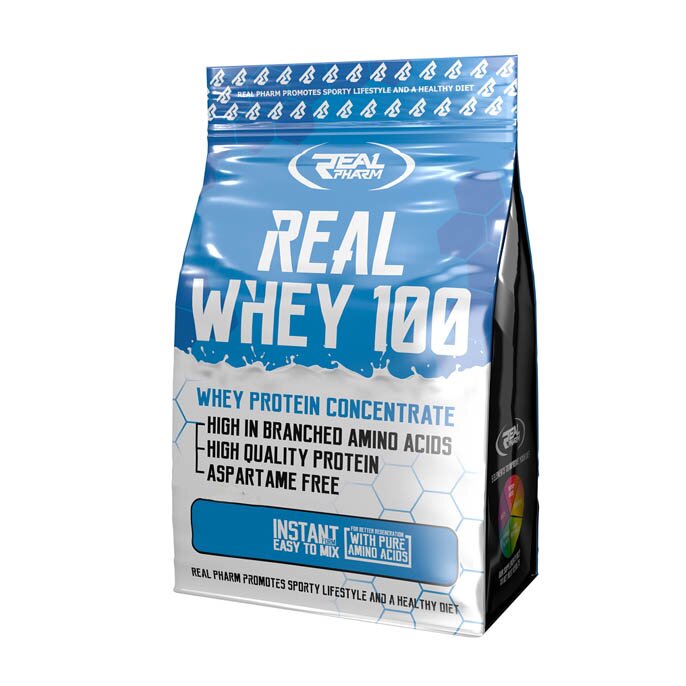 Протеїн Real Pharm Real Whey 100, 2 кг Ваніль-ягода