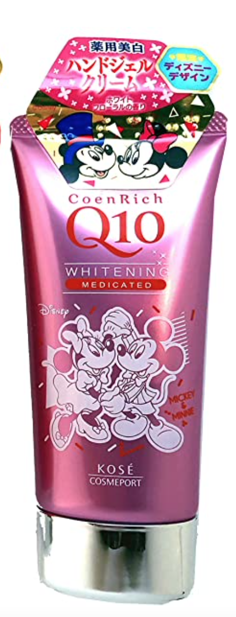 Японський легкий відбілюючий гелевий крем для рук Kose Cosmeport Q10 whitening Medicated Gel Cream, 80 g