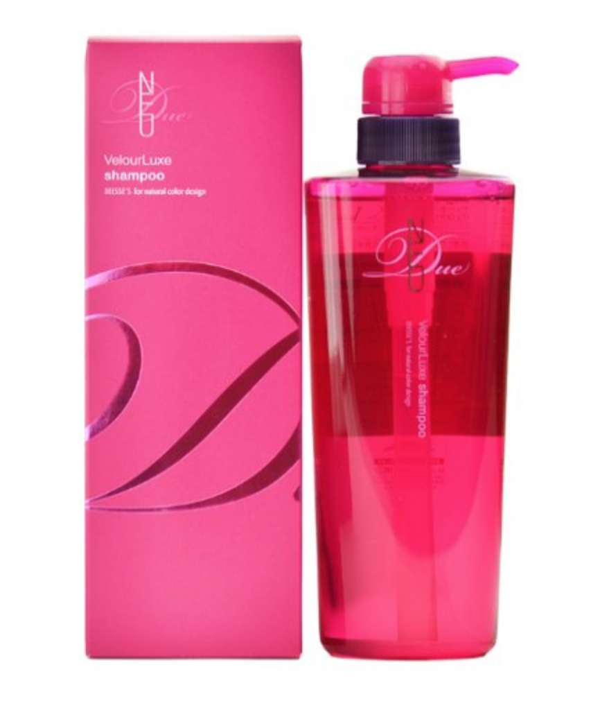 Зволожуючий шампунь для жорстких і фарбованого волосся Milbon Deesse's Neu Due VelourLuxe Shampoo, 500 ml