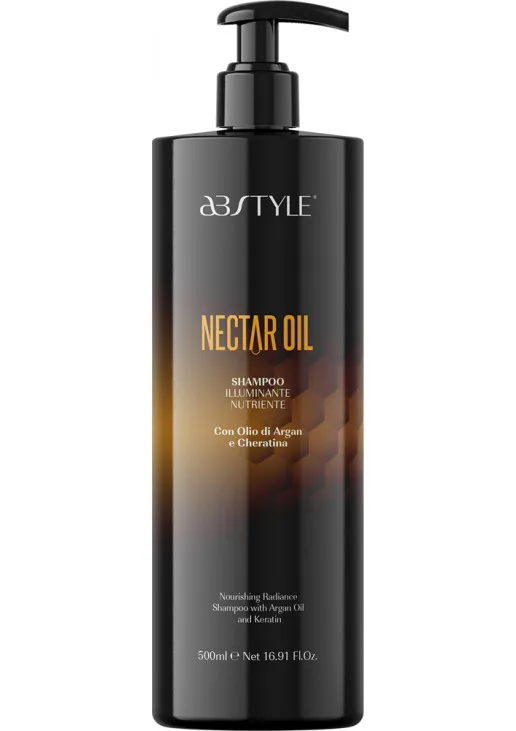 Шампунь для волосся відновлення та блиск Nectar Oil Restoration And Shine Shampoo - фото 1