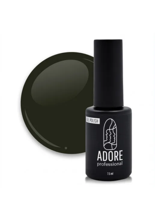 Гель-лак для нігтів темний оливковий Adore Professional №465 - Laurel, 7.5 ml - фото 1