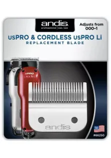 Стандартний ніж для машинки для стрижки usPRO за ціною 1330₴  у категорії Техніка для волосся Тип Ніж до машинки для стрижки