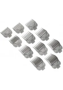Парикмахерский набор насадок Snap On Attachment Comb Set по цене 630₴  в категории Запчасти и уход за техникой Объем 11 шт