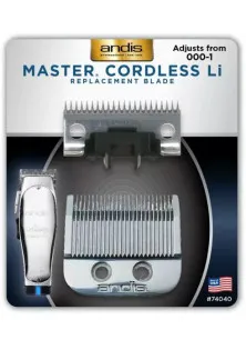 Ніж для машинки для стрижки Master Cordless MLC за ціною 1740₴  у категорії Andis Стать Для чоловіків