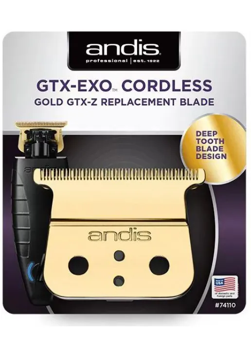 Нож на триммер для стрижки GTX-EXO Cordless Gold GTX-Z Replacement Blade - фото 1