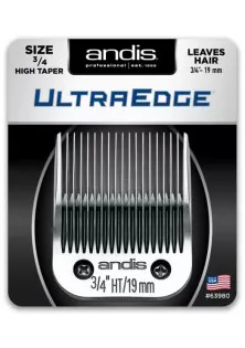 Ніж на машинку для стрижки Andis A5 Ultra Edge №3/4HT 19 mm за ціною 2610₴  у категорії Andis Тип Ніж до машинки для стрижки