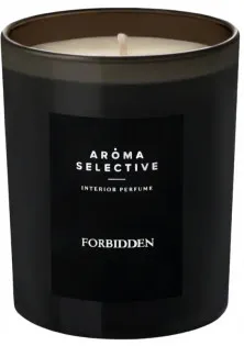 Ароматизована свічка Forbidden за ціною 750₴  у категорії Косметика для тіла і ванни Бренд Aroma Selective