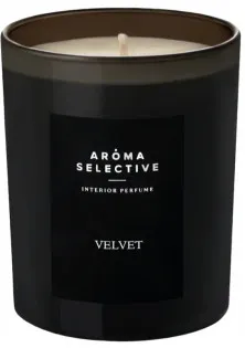 Ароматизована свічка Velvet за ціною 750₴  у категорії Aroma Selective Тип Парфумована свічка