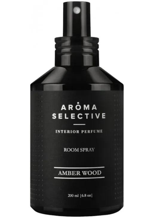 Рум-спрей для дому та автомобіля Room Spray Amber Wood - фото 1