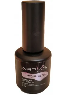 Топ-гель без липкого шару Top Gel Contains UV Filters за ціною 260₴  у категорії Arpiks Об `єм 50 гр