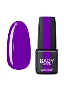 Купити Baby Moon Гель-лак яскравий фіолетовий емаль Baby Moon Lilac Train №12, 6 ml вигідна ціна